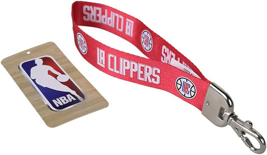 Los Angeles Clippers Lanyard Wristlet Red - PSGLS0467783