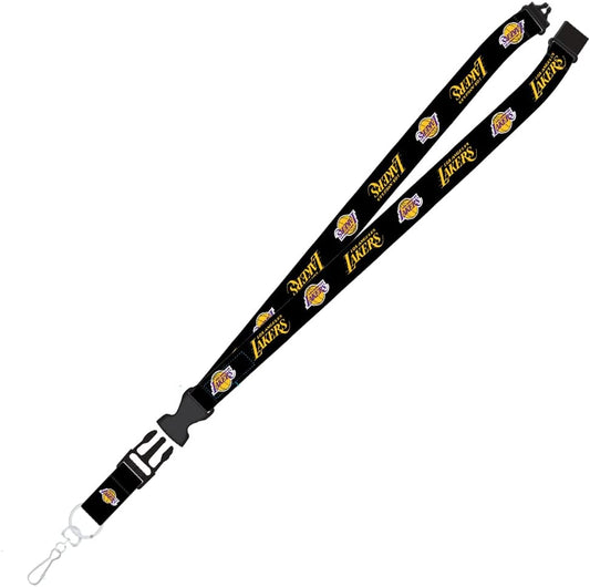 Los Angeles Lakers Lanyard Team Black C - PSGLS0460805