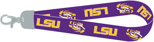 LSU Tigers Wristlet Lanyard Purple - PSGLS0273196