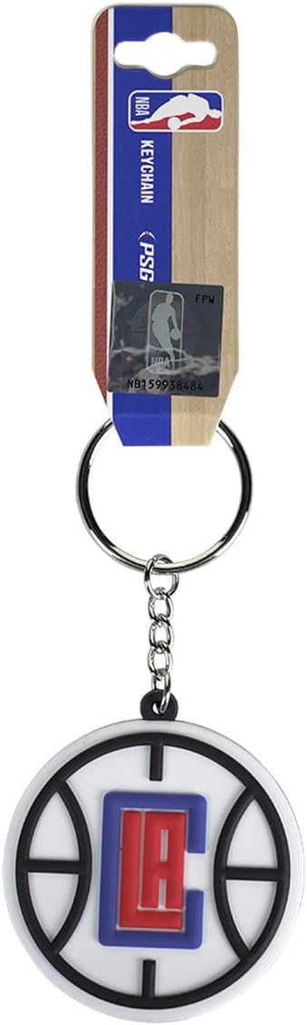 Los Angeles Clippers PVC Logo Keychain - PSGLS0466792