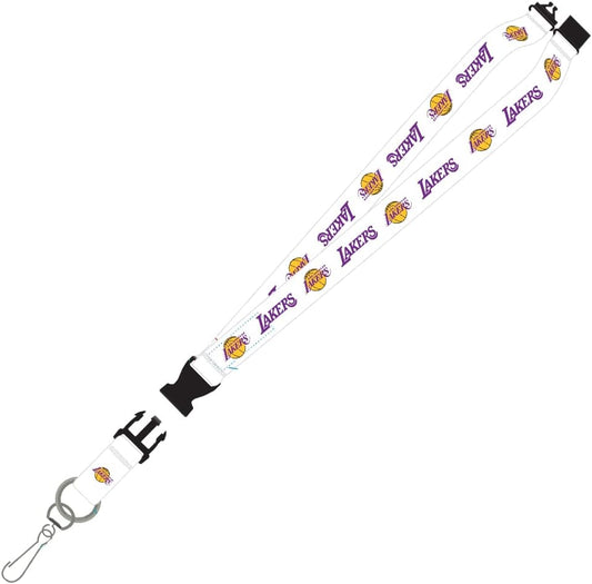 Los Angeles Lakers Lanyard Team White C - PSGLS0458083