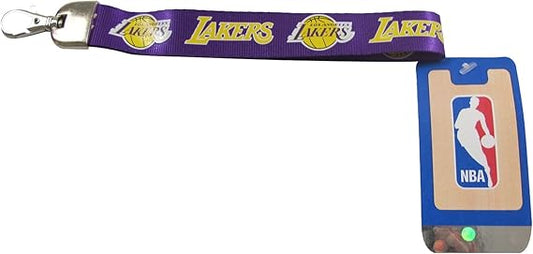 Los Angeles Lakers Wristlet Lanyard Purple - ZHENG0233288