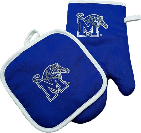 Memphis Tigers Oven Mitt & Potholder - Blue - PSGLS0474910