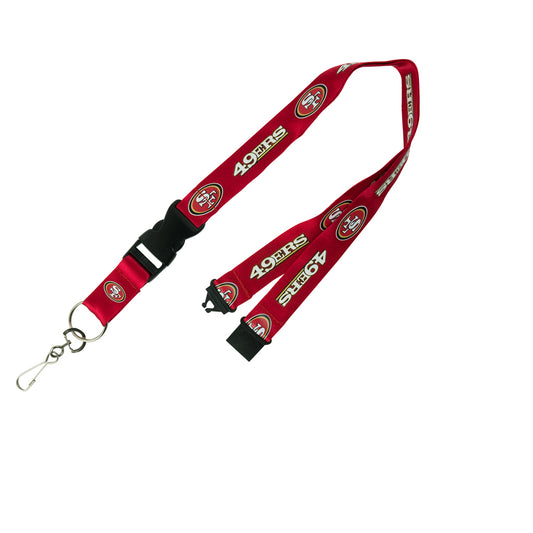 San Francisco 49ers Lanyard Team Red - LNS1901