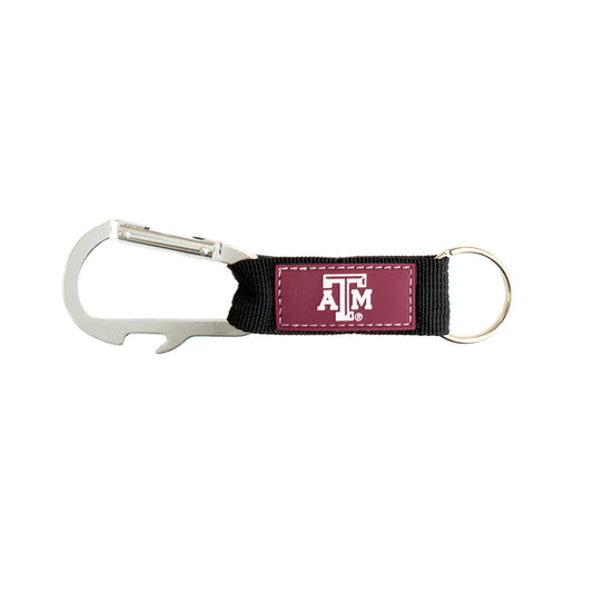 Texas A&M Aggies Keychain Carabiner Logo - PSGLS0250763