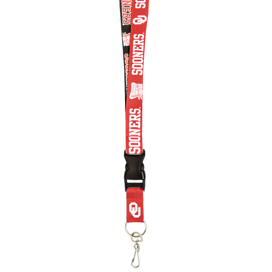 Oklahoma Sooners Lanyard Two-tone C - PSGLS0253445