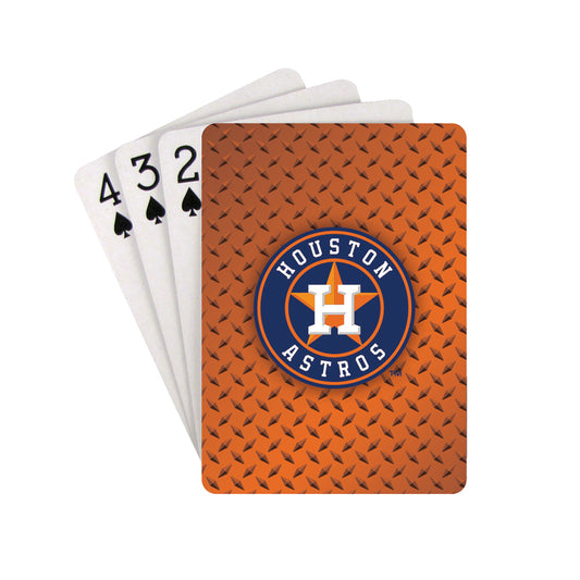 Houston Astros Playing Cards Diamond Plate - PSGLS0265404