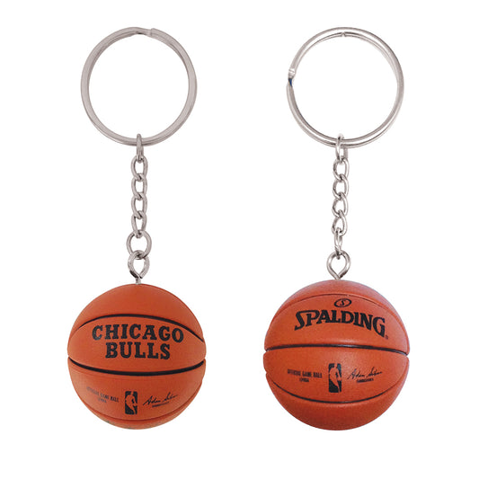 Chicago Bulls 3-D Basketball Keychain - spalding - PSGLS0269735