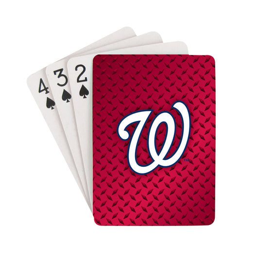 Washington Nationals Playing Cards Diamond Plate - PSGLS0271912