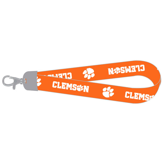 Clemson Tigers Wristlet Lanyard Orange - PSGLS0273187