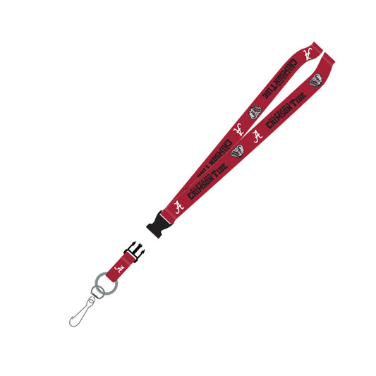 Alabama Crimson Tide Lanyard Team Red C - PSGLS0275530