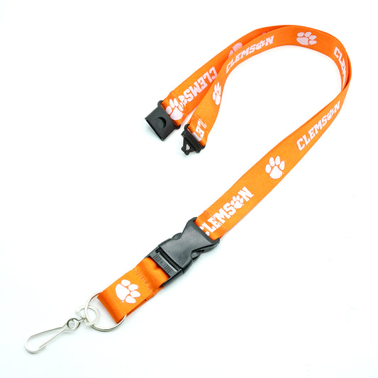 Clemson Tigers Lanyard Team Primary - Orange C - PSGLS0275541