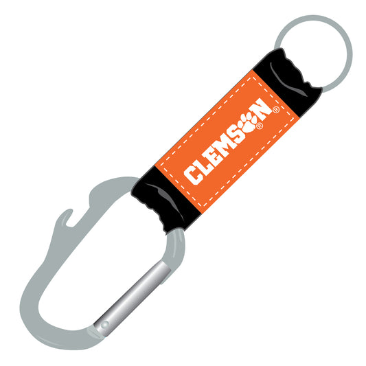 Clemson Tigers Keychain Carabiner Wordmark - PSGLS0279802