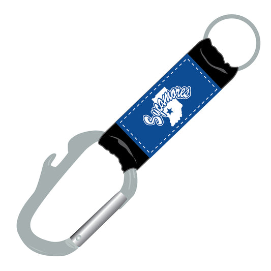 Indiana State Sycamores Carabiner Logo Legacy - PSGLS0279816