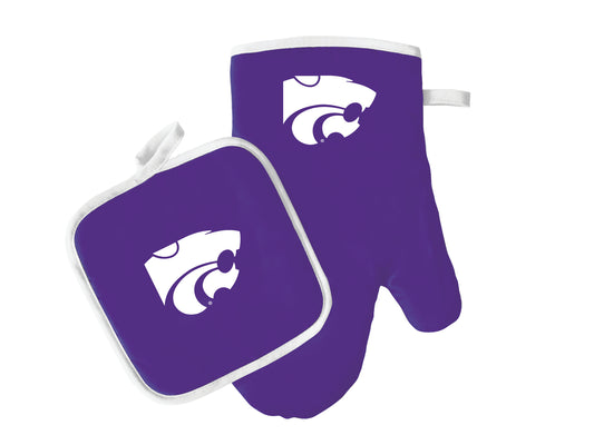 Kansas State Wildcats Oven Mitt & Potholder - Purple - PSGLS0280088