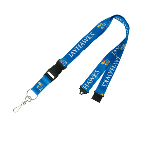 Kansas Jayhawks Lanyard Team Blue C - PSGLS0282322