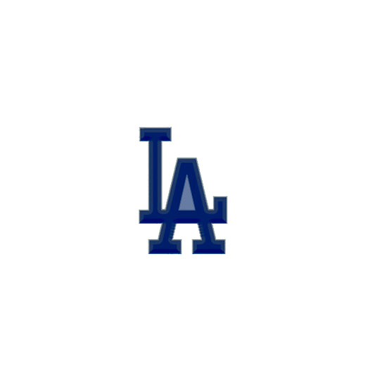 Los Angeles Dodgers "LA" Logo Lapel Pin - PSGLS0289914