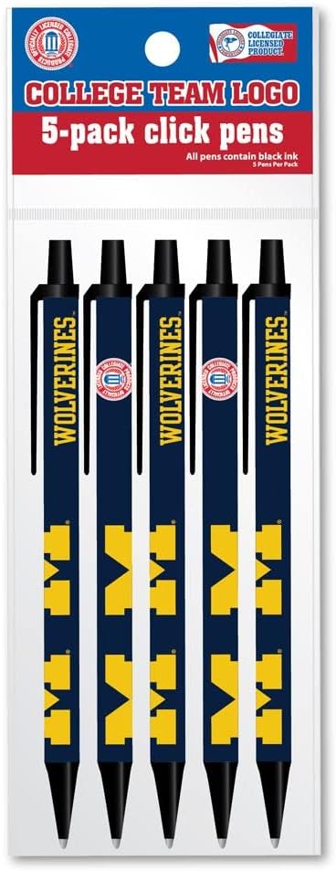 Michigan Wolverines 5pack Pens - 2L GB62_CLR - PSGLS0293937