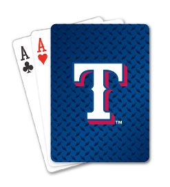 Texas Rangers Playing Cards Diamond Plate - PSGLS0448142