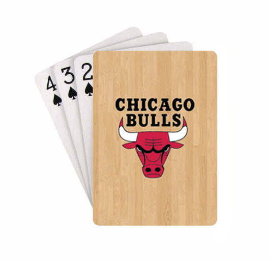 Chicago Bulls Playing Cards - Hardwood - PSGLS0448143