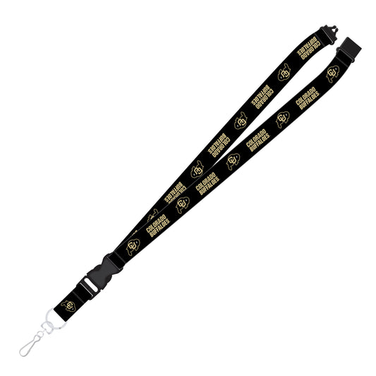 Colorado Buffaloes Lanyard Team Black C - PSGLS0448481