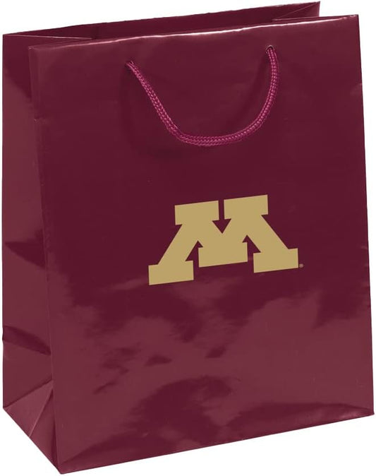 Minnesota Golden Gophers Gift Bag Elegant Burgundy - PSGLS0449292