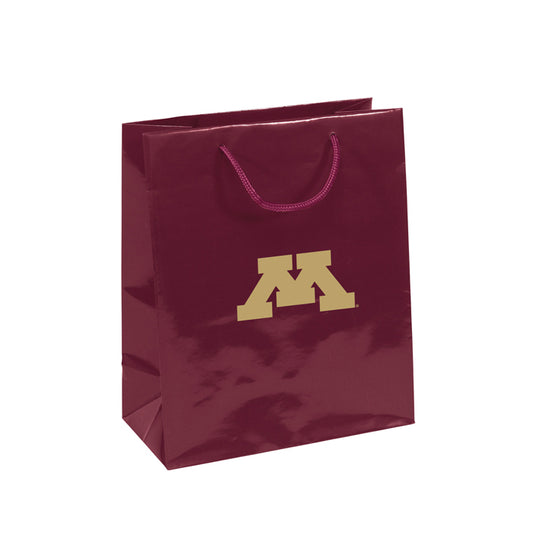 Minnesota Golden Gophers Gift Bag Elegant Burgundy - PSGLS0449292