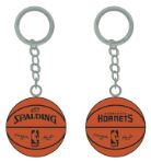 Charlotte Hornets 3-D Basketball Keychain - spalding - PSGLS0449384