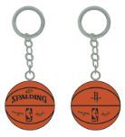 Houston Rockets 3-D Basketball Keychain - spalding - PSGLS0449386