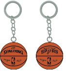 San Antonio Spurs 3-D Basketball Keychain - spalding - PSGLS0449392