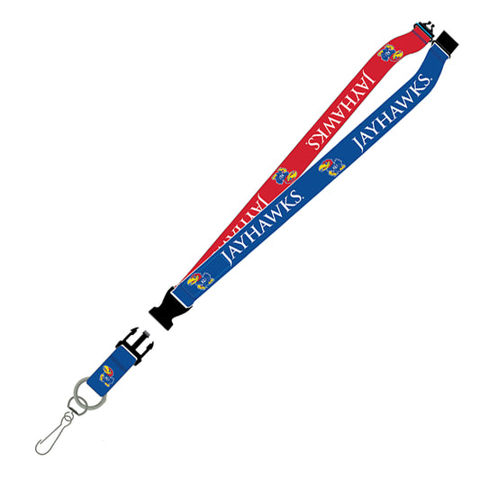 Kansas Jayhawks Lanyard Two-tone C - PSGLS0450657