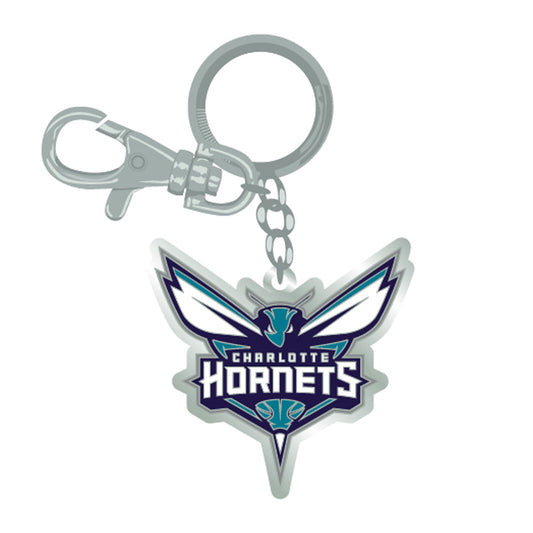 Charlotte Hornets Keychain Zamac Logo - PSGLS0453008