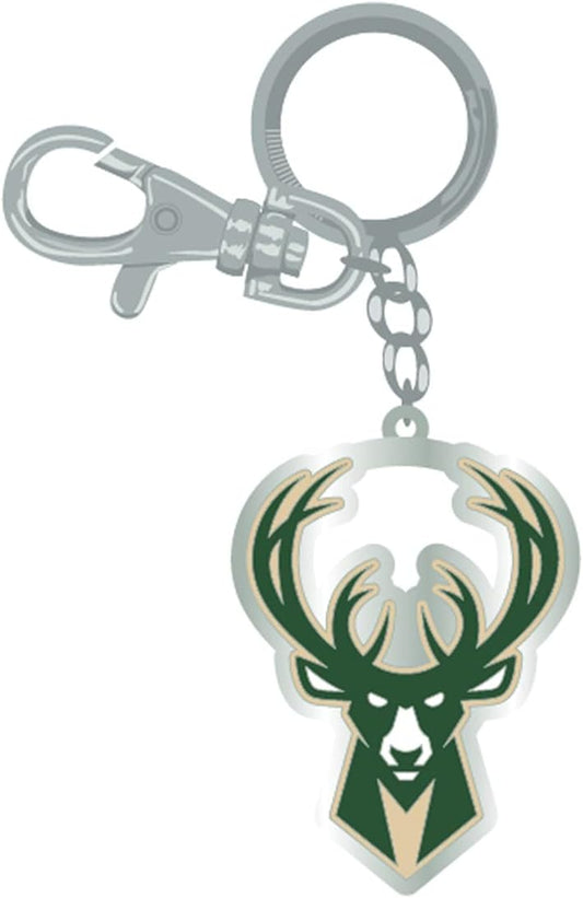 Milwaukee Bucks Keychain Zamac Logo - PSGLS0453018