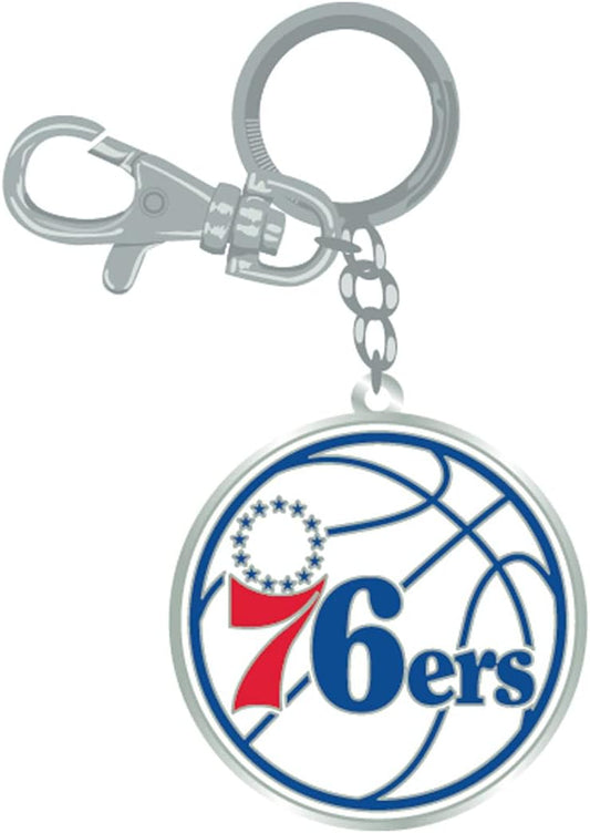 Philadelphia 76ers Keychain Zamac Logo - PSGLS0453024