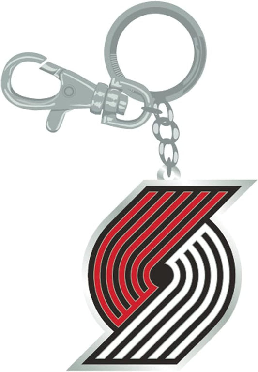 Portland Trail Blazers Keychain Zamac Logo - PSGLS0453026