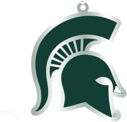 Michigan State Spartans Keychain Zamac Logo - PSGLS0453039