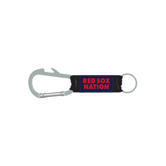 Boston Red Sox Keychain Carabiner Red Sox Nation - PSGLS0453790