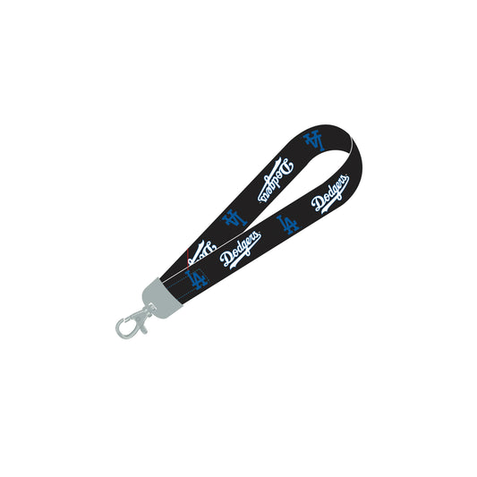 Los Angeles Dodgers Lanyard Wristlet Black/Blue - PSGLS0456260