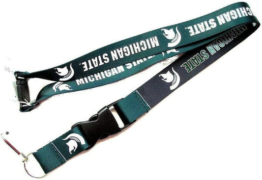 Michigan State Spartans Lanyard Two-tone Sparty C - PSGLS0457203