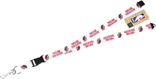 Portland Trail Blazers Lanyard Team White C - PSGLS0458072