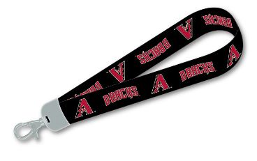 Arizona Diamondbacks Lanyard Wristlet Black - PSGLS0458098