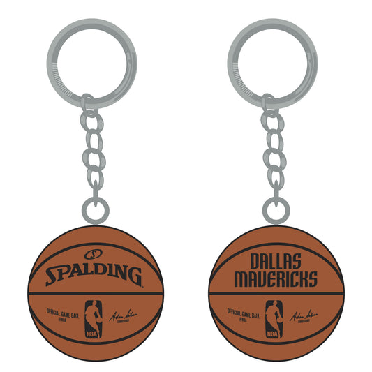 Dallas Mavericks 3-D Basketball Keychain - spalding - PSGLS0458116