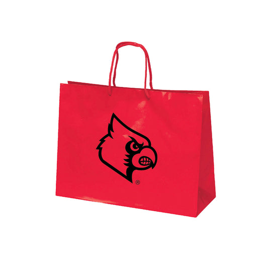 Louisville Cardinals Large Gift Bag 16x12 Luxe - PSGLS0458885