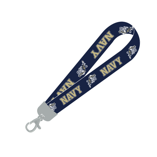 US Naval Academy Wristlet Lanyard Navy - PSGLS0459449