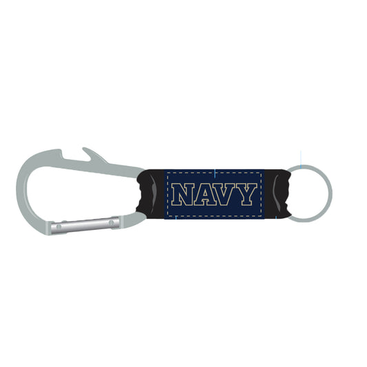 US Naval Academy Keychain Carabiner Wordmark - PSGLS0459455