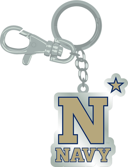 US Naval Academy Keychain Zamac Logo - PSGLS0459457