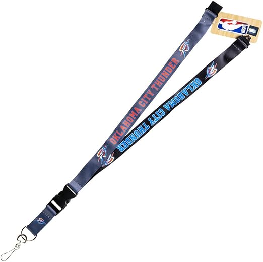 Oklahoma City Thunder Lanyard Reverse Pop C - PSGLS0459594