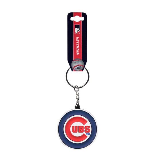 Chicago Cubs Keychain PVC Logo - PSGLS0466798