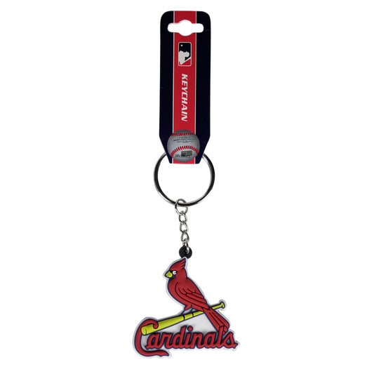 St. Louis Cardinals Keychain PVC Logo - PSGLS0466802