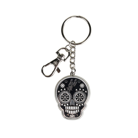 San Antonio Spurs Keychain Zamac Sugar Skull - PSGLS0469113